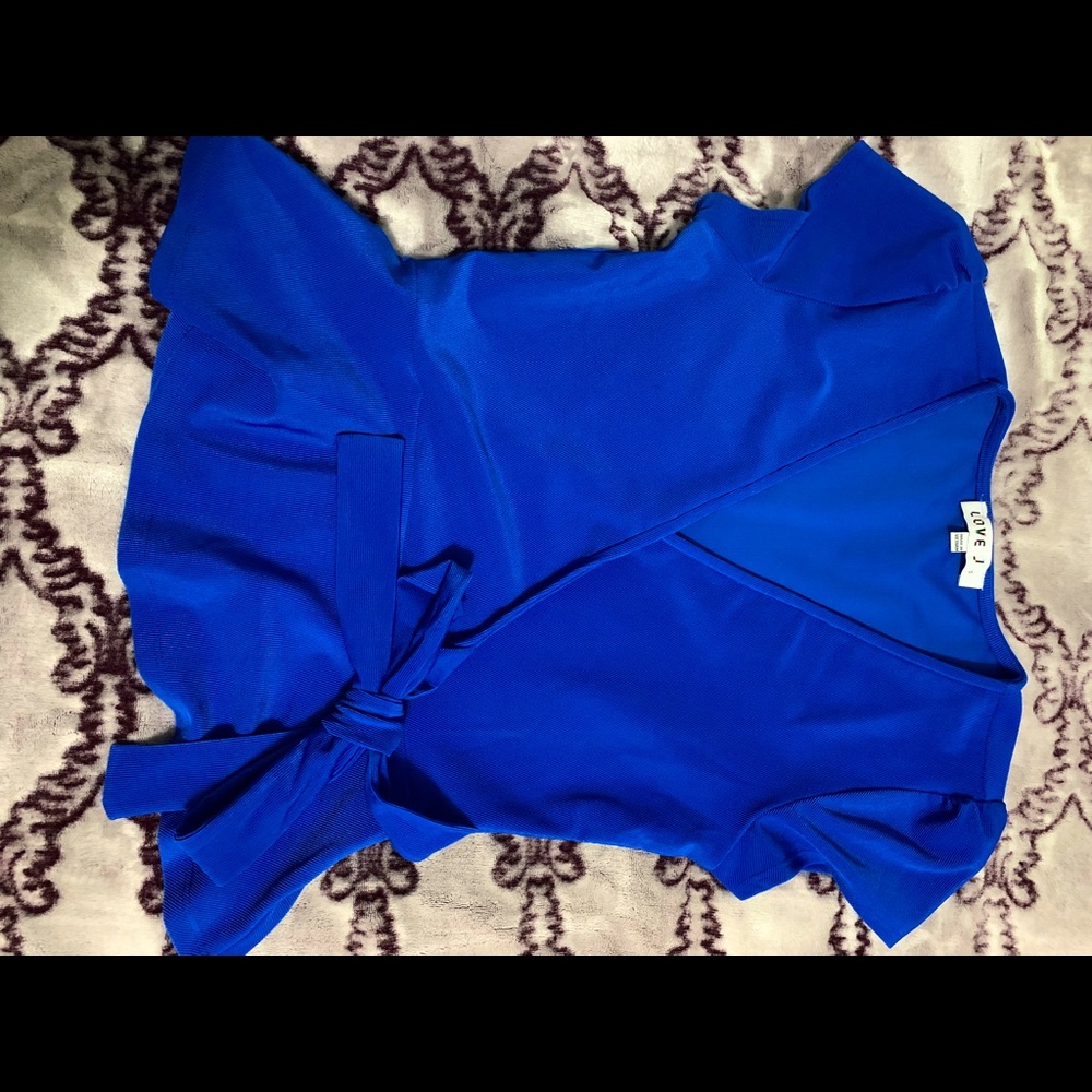 V-neck blouse